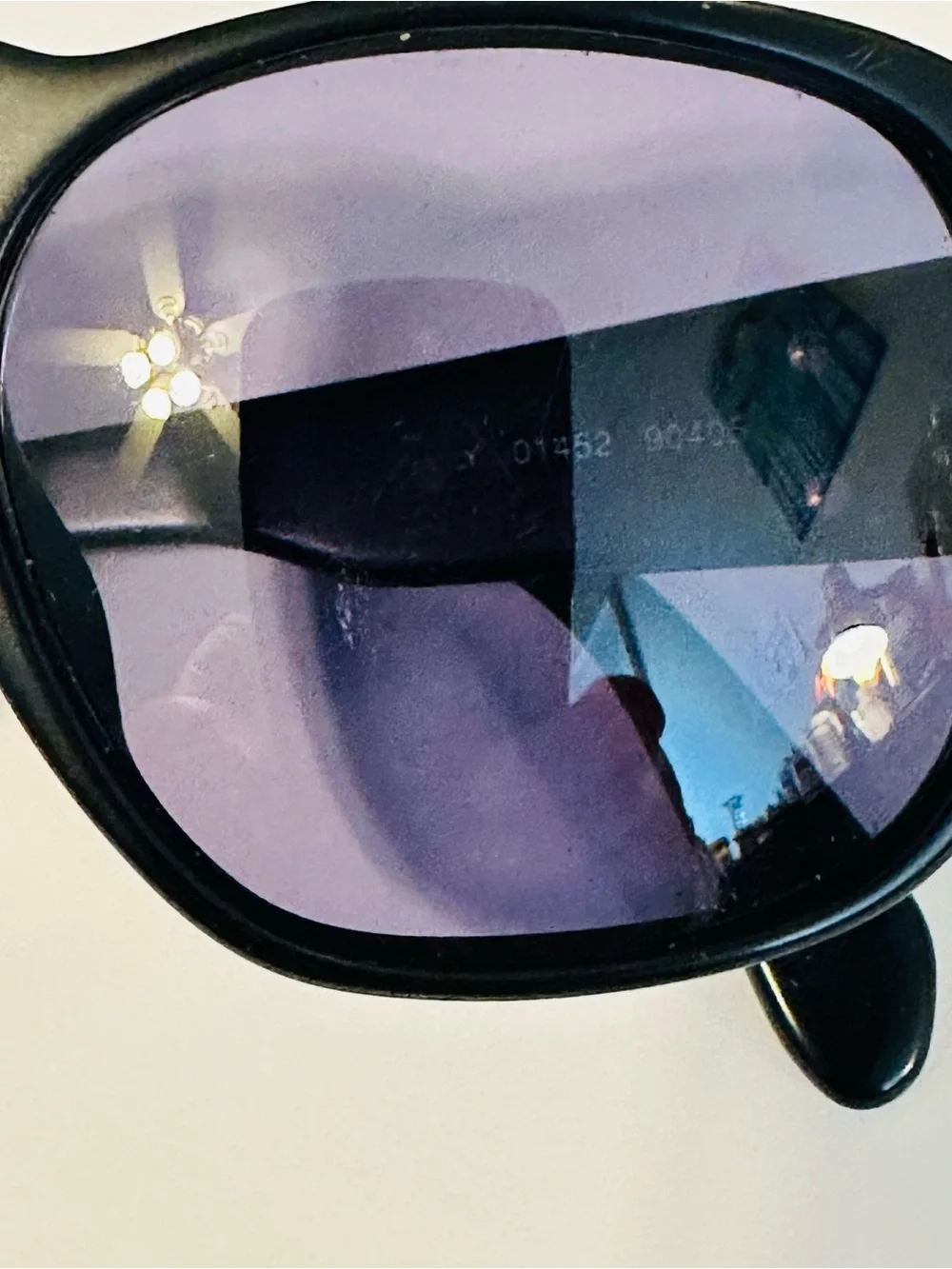 VINTAGE Chanel 01452 Black & Gold CC Logo Sunglasses - Rare 90s Ex Condition